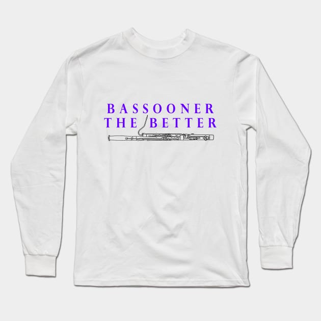 Bassoon Long Sleeve T-Shirt by Closeddoor